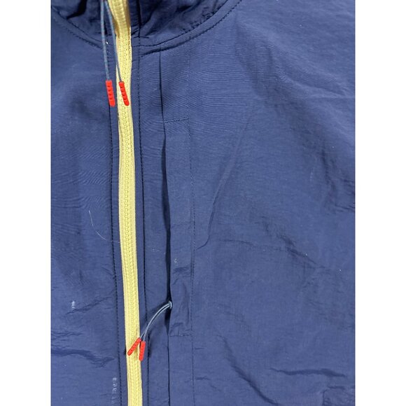 Old Navy Active Mens Fleece & Nylon Zip-Up Vest Navy & Beige XXXL - Picture 5 of 9